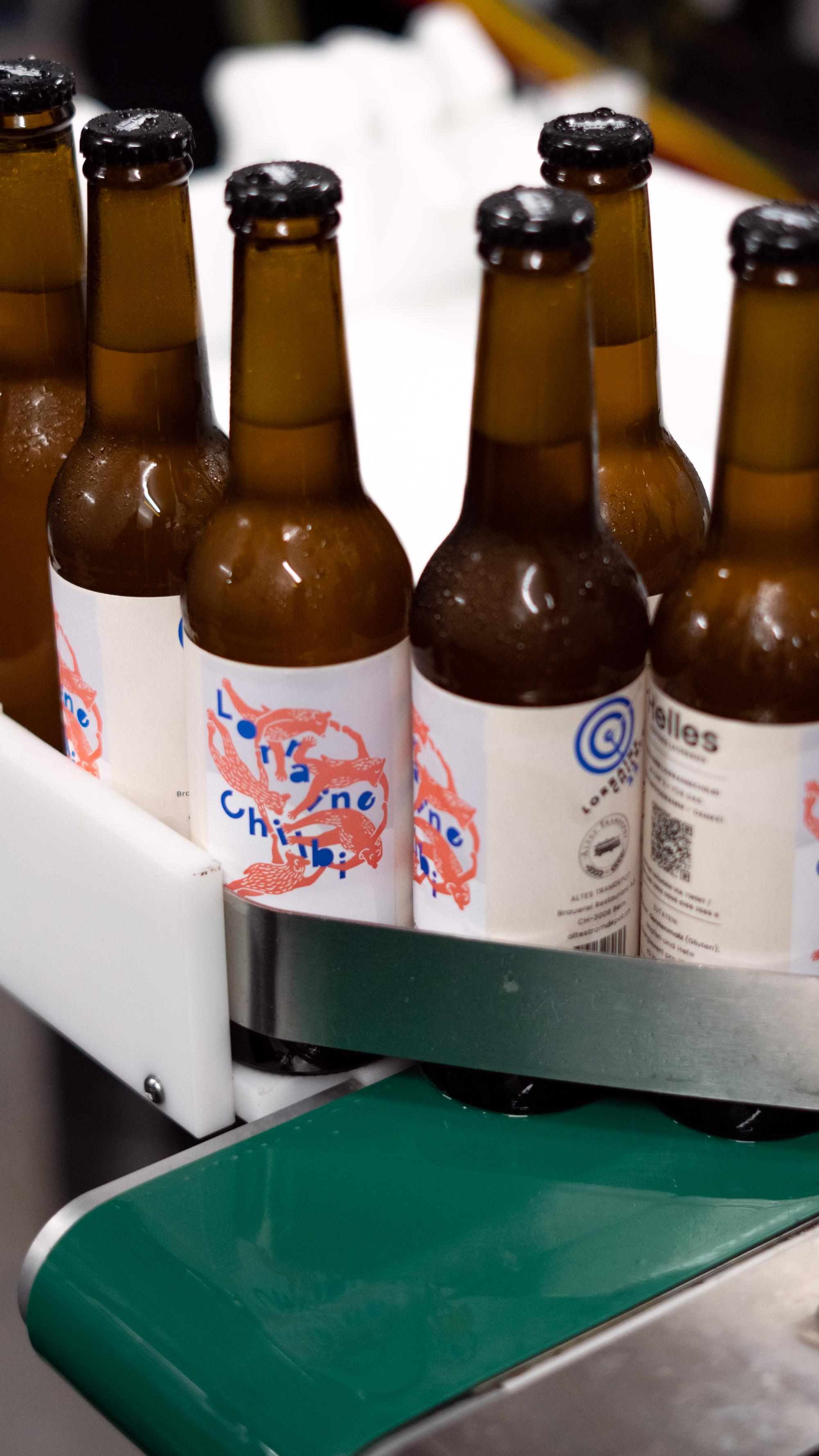 Bier mit personalisierter Etikette